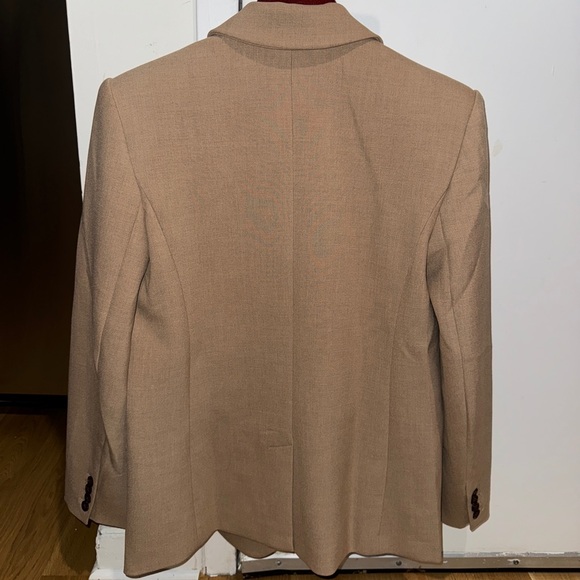 Banana Republic DOUBLE WEAVE ASYMMETRICAL BLAZER - Picture 3 of 5